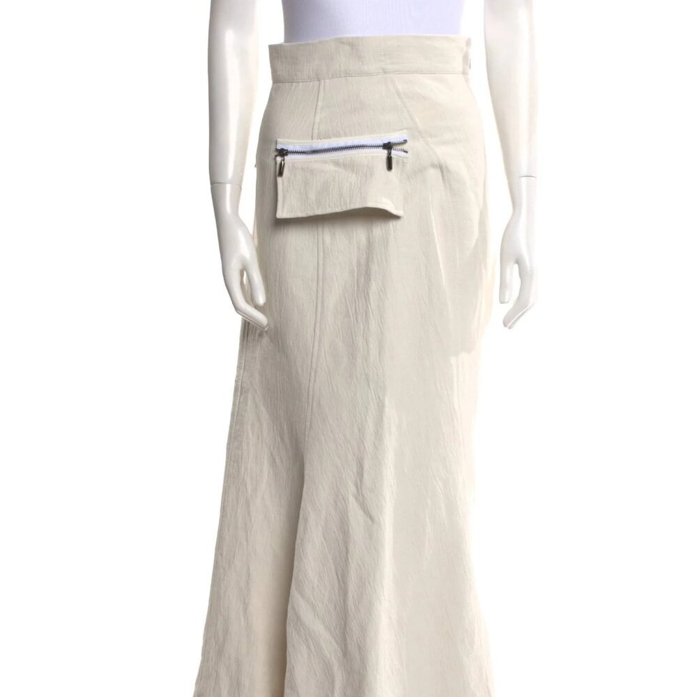 Maticevski  Linen Long Skirt  - AUS 8 - US 4 - Picture 4 of 11